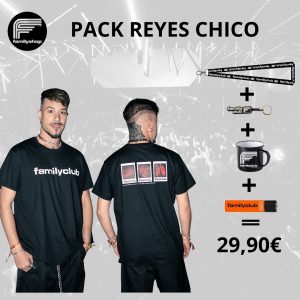 Pack Reyes Chico PROMO 29,90€ Camiseta + Mechero + Lanyard + Llavero + Taza [Recoger]